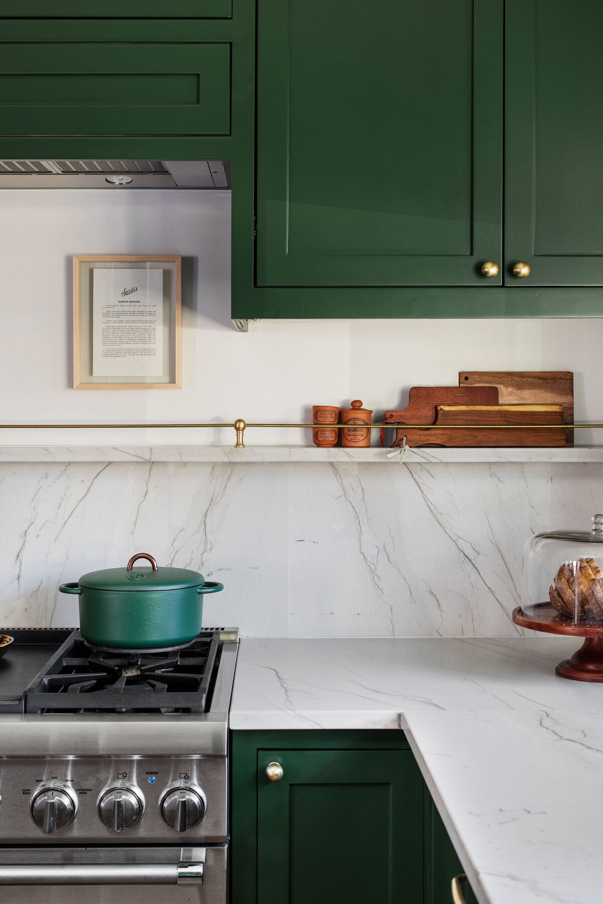 Hello Home Traditional Design Green Inset Cabinets 10