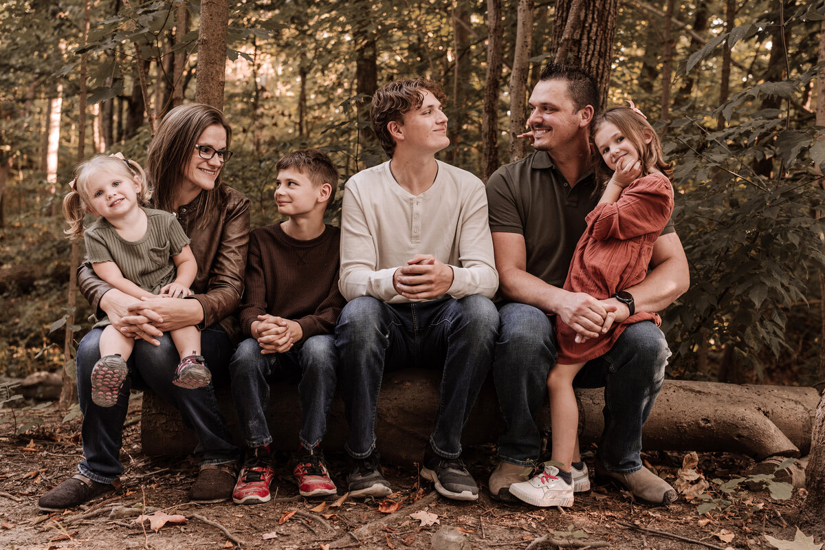 Fall family photo session