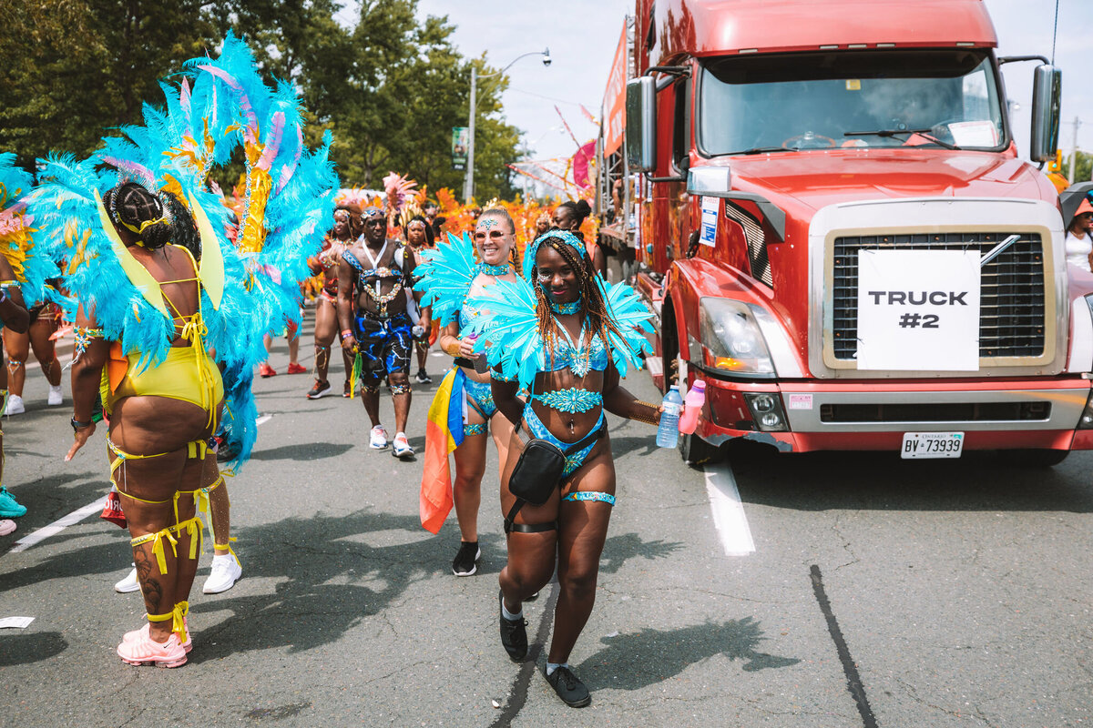 Photos of Masqueraders from Toronto Carnival 2023 - Sunlime Mas Band - Medium Band of The Year 2023-106