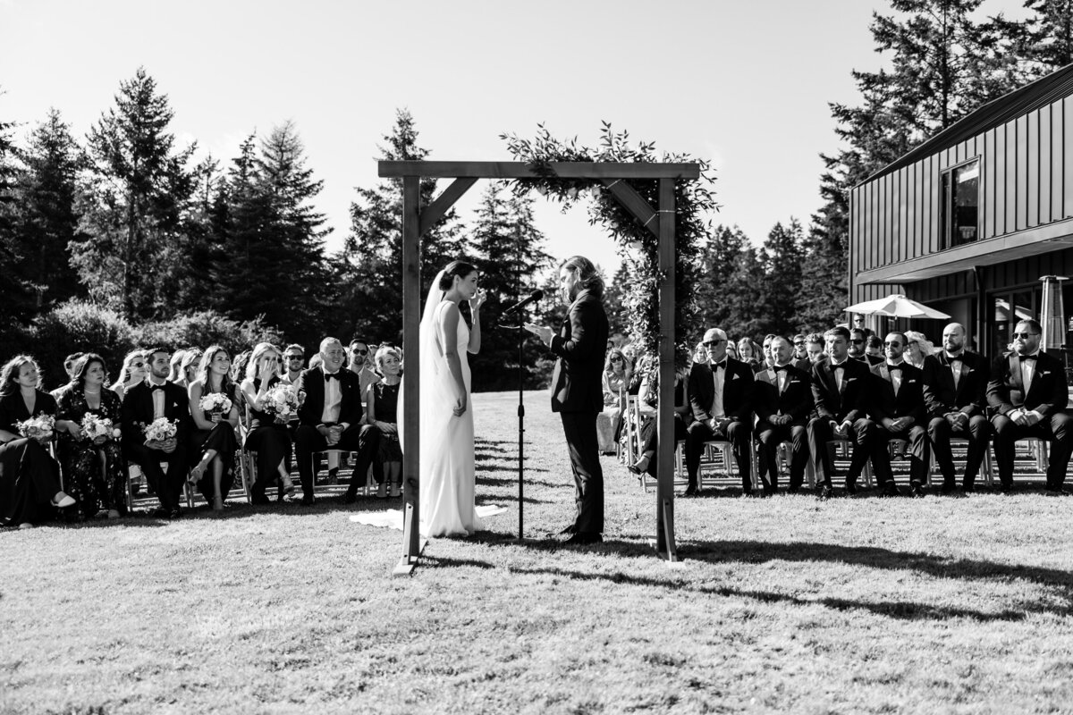 Saltwater Farm San Juan Island Wedding