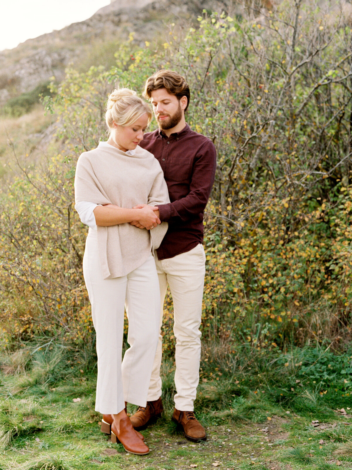 Couples photography session outdoors in Sion, Valais, Switzerland - 9