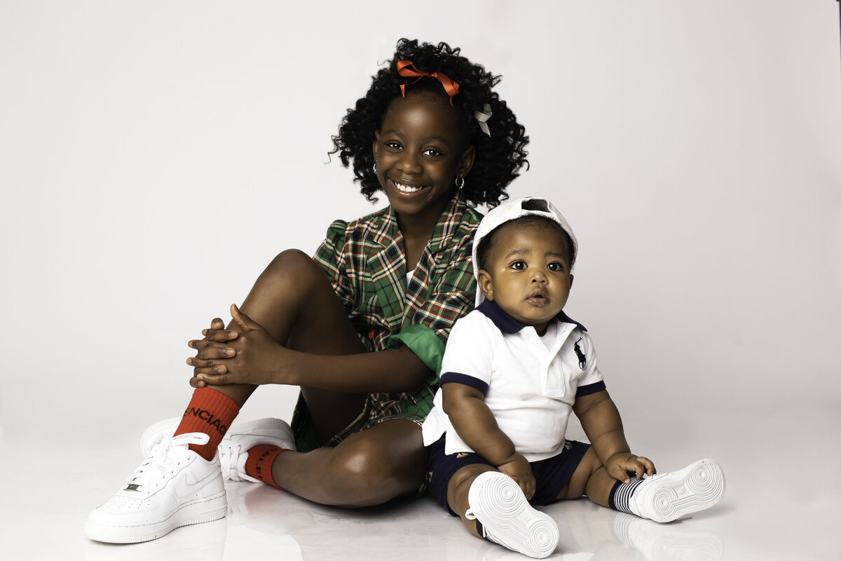 Baby’s First Year Luxury Album | Stone Mountain GA Photographer