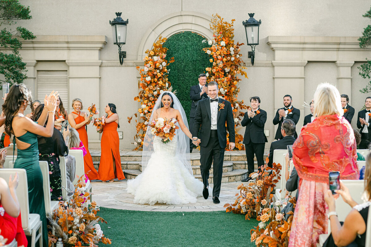 St. Regis Atlanta wedding ceremony outdoors