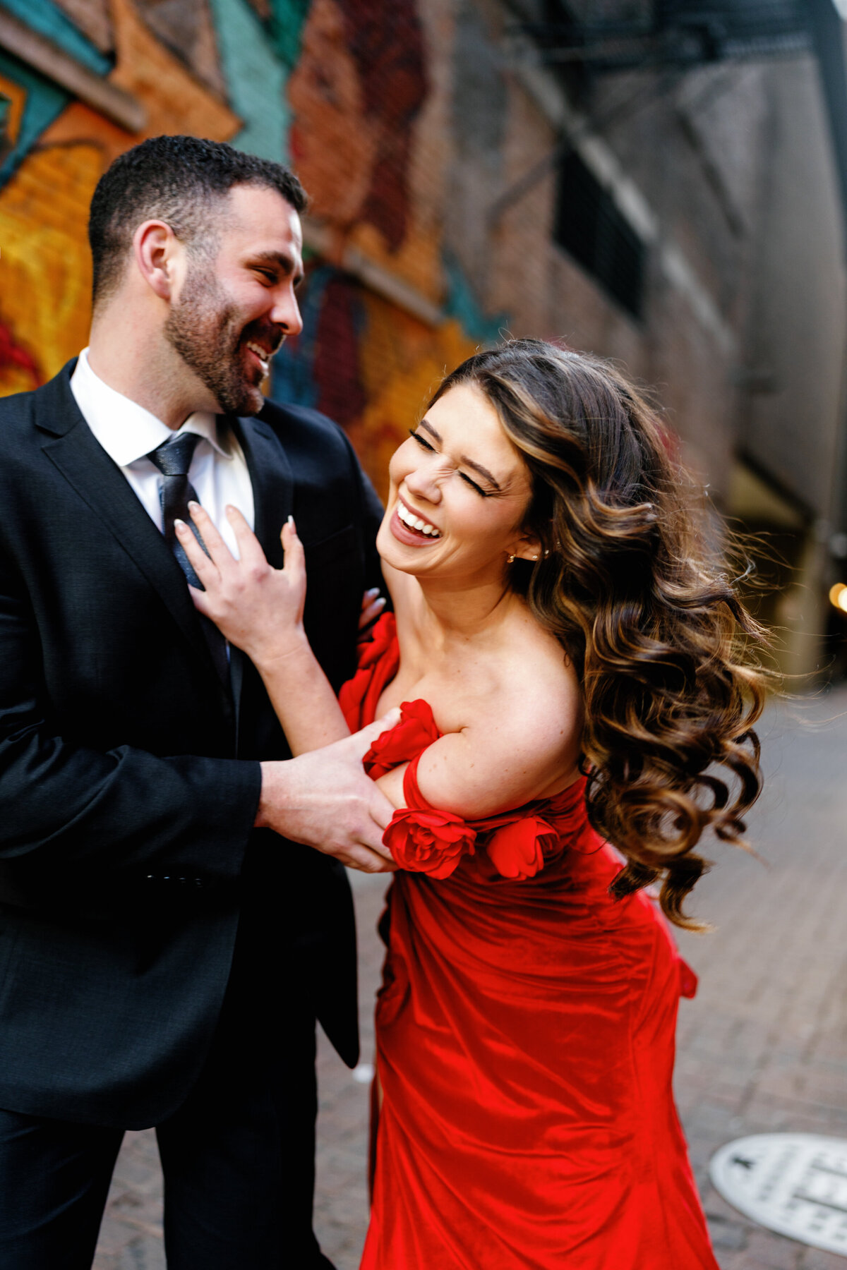 Aspen-Avenue-Chicago-Wedding-Photographer-Union-Station-Chicago-Theater-Engagement-Session-Timeless-Romantic-Red-Dress-Editorial-Stemming-From-Love-Bry-Jean-Artistry-The-Bridal-Collective-True-to-color-Luxury-FAV-89