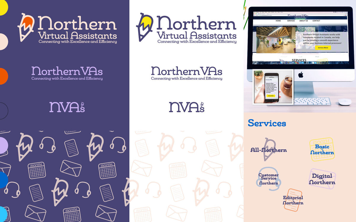 north-virtual-assistant-creation-of-brand-identity-design