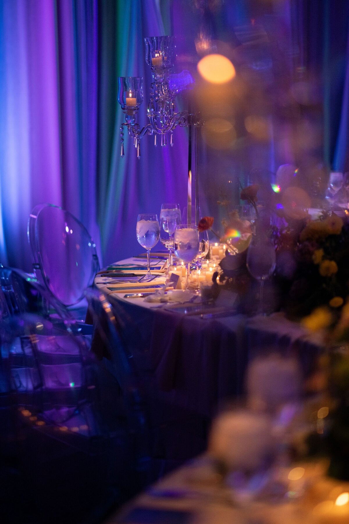 candle light reception