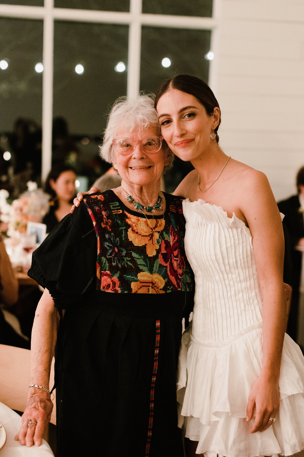Bride with older woman at Prospect House Wedding, Austin