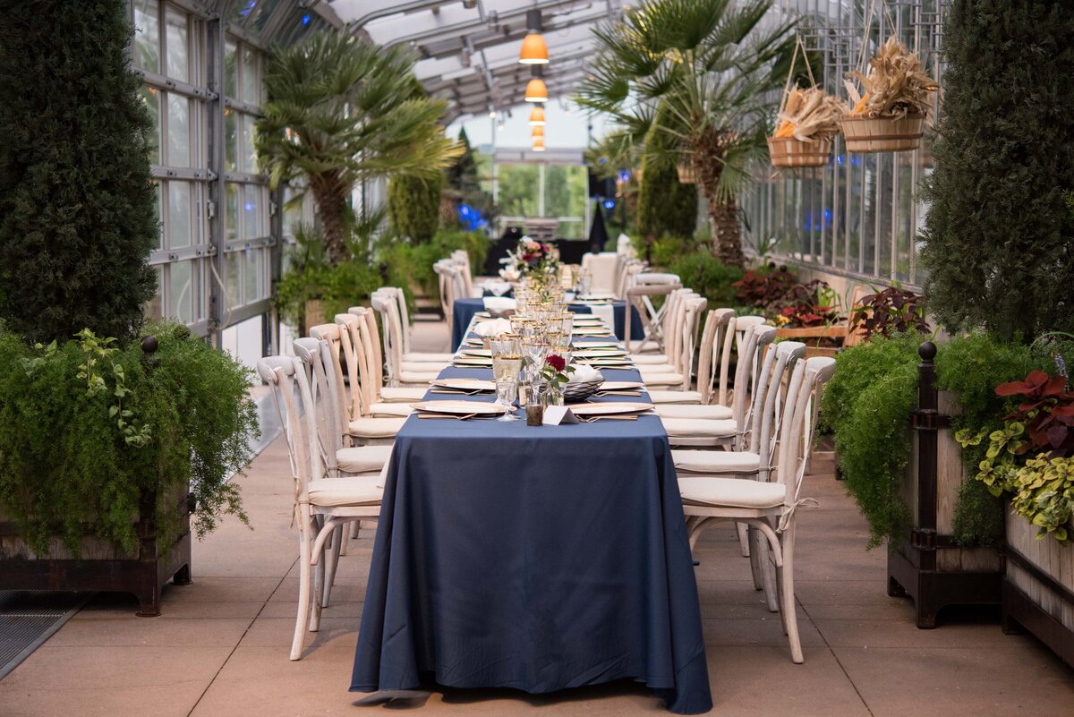 denver botanic gardens _ colorado wedding photographer _ reception details
