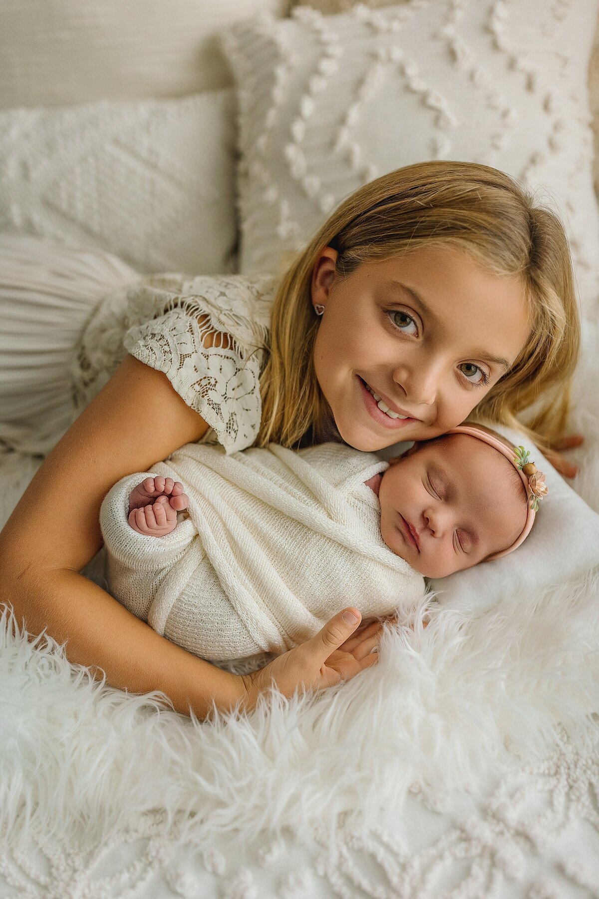 Sister and baby 