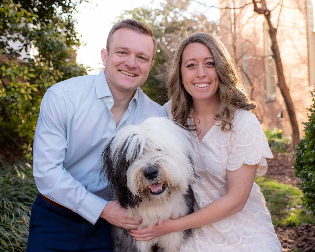 Engagement Photography with Dog  in Jacksonville, FL