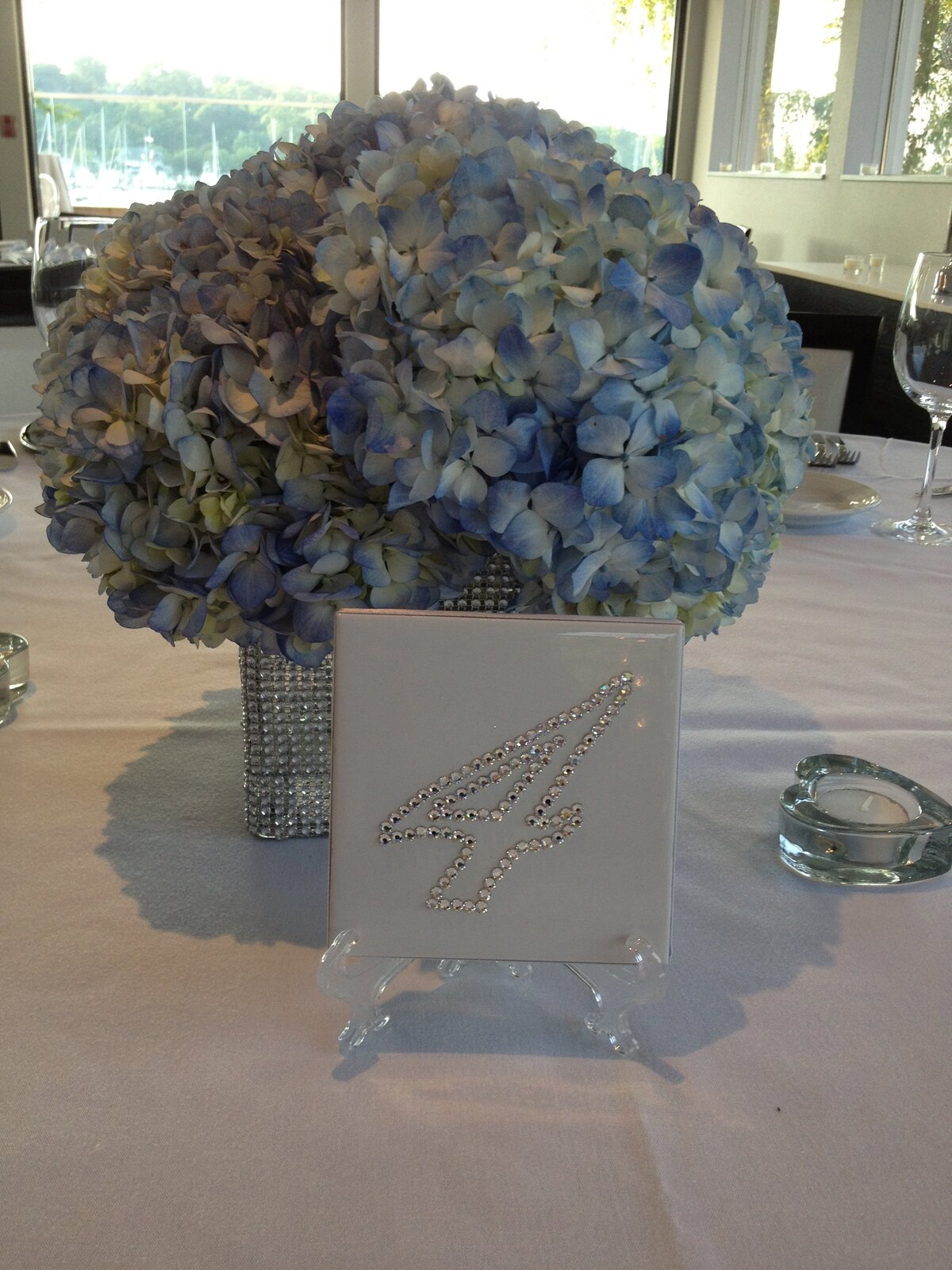 crystal table number