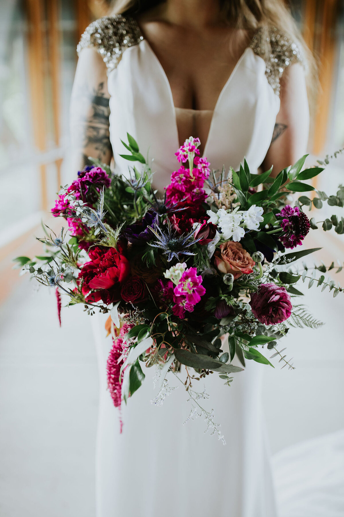 bridal bouquet for Nita Lake Lodge Whistler wedding - Within the Flowers