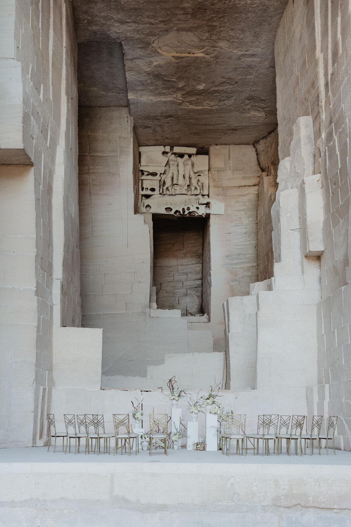 editorail wedding inspiration provence quarry