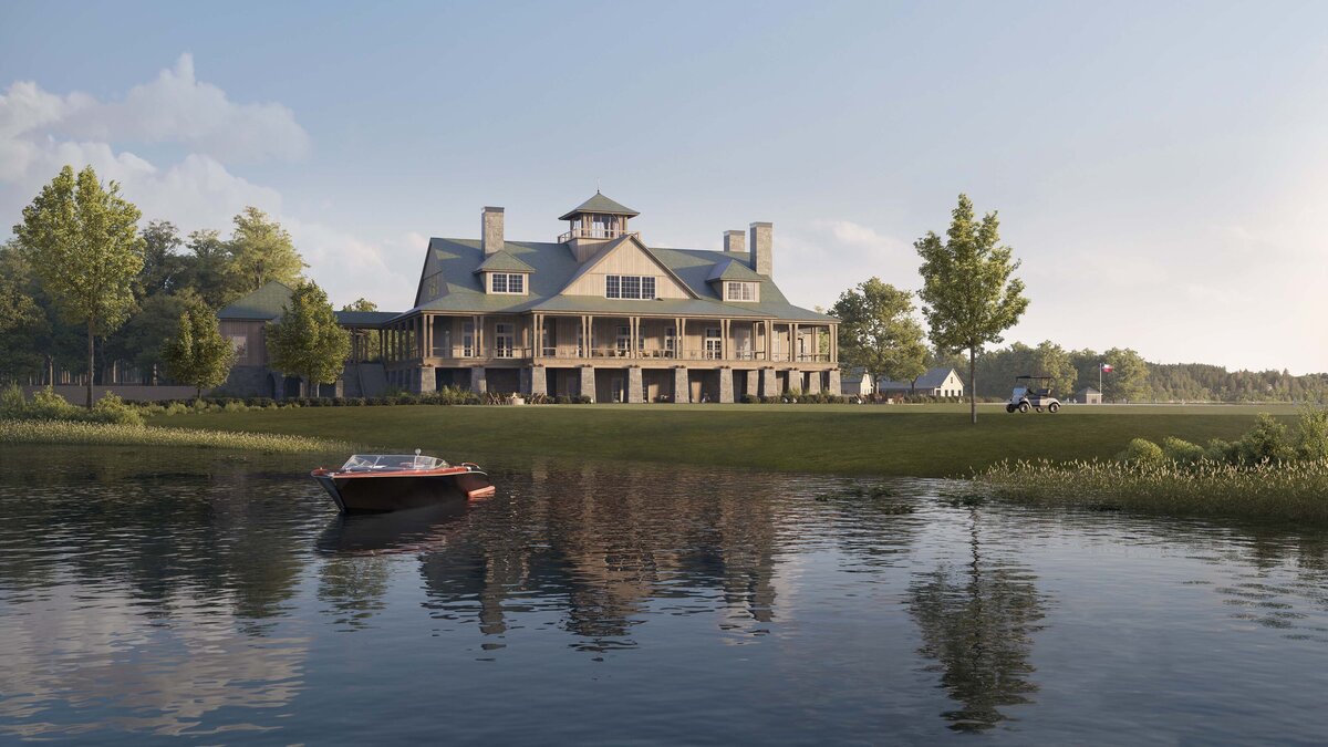Clubhouse from Water