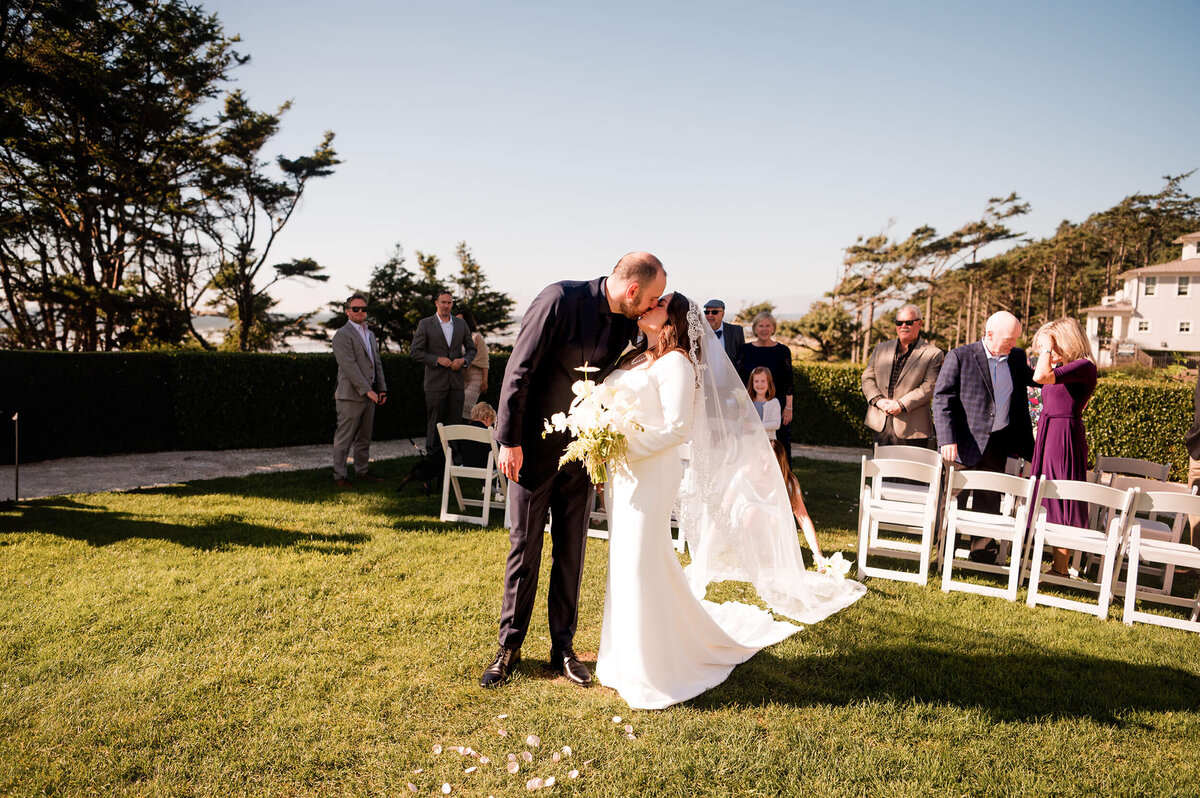 Seabrook, Washington State Wedding Ceremony