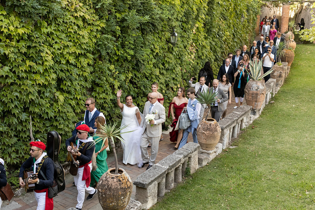Luxury destination wedding in capri