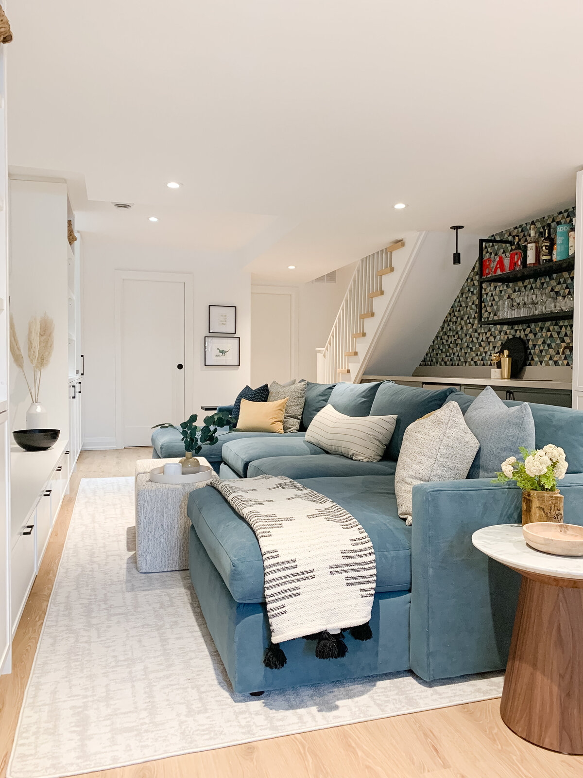 Cozy couch