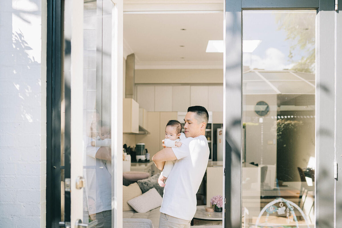 baby-and-father-walking-at-home-in-sydney-inner-west