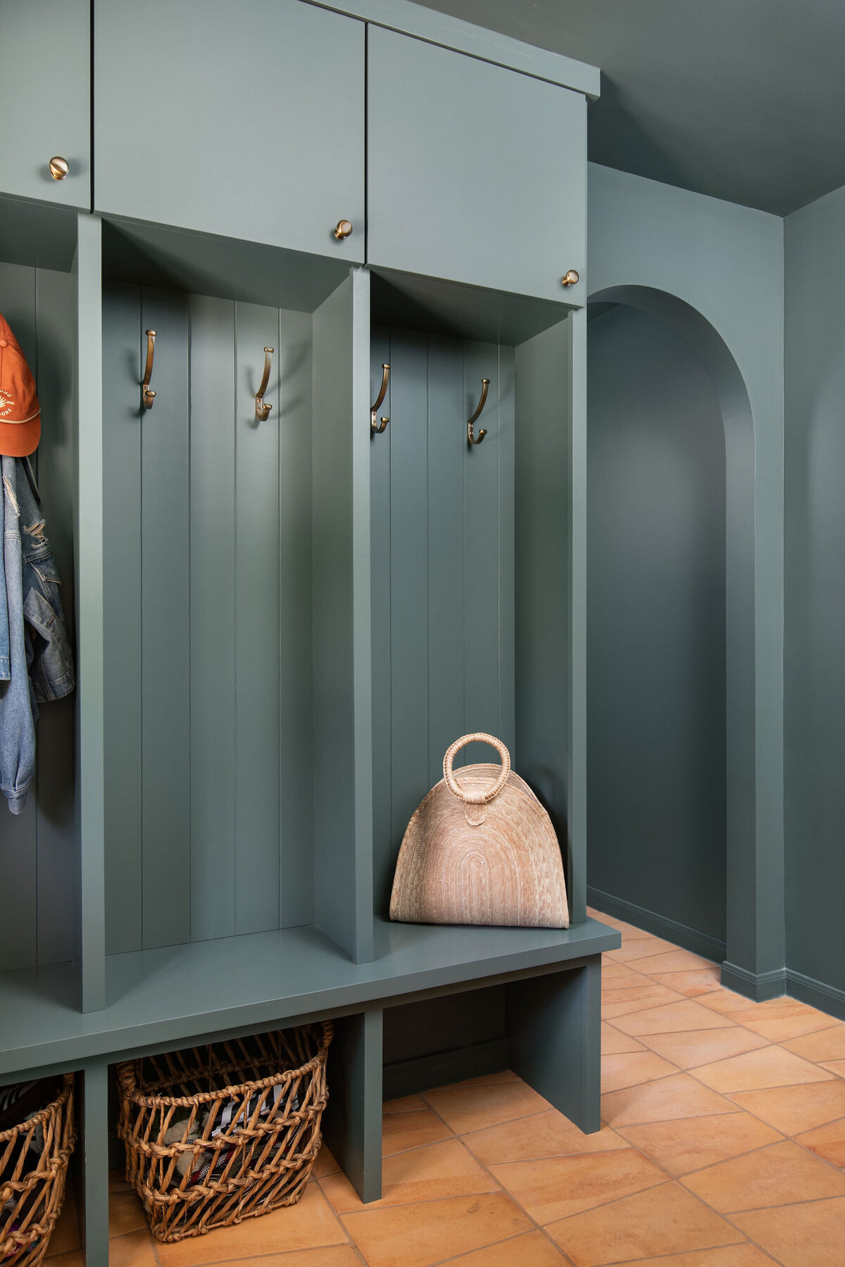 hello-home-Mudroom-Green-Cabinets-Organization-21