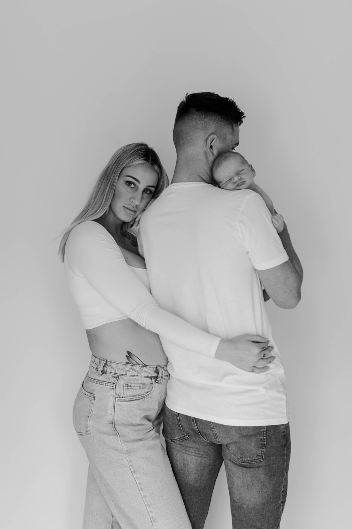 Newborn Photography Black and White