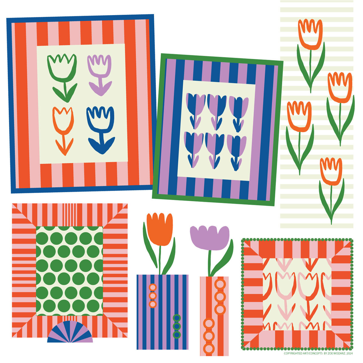ZW_DaisyStripesCollection_Frames_2024