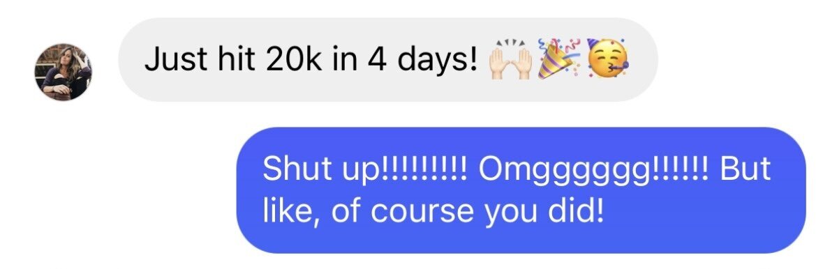 20k in 4 days