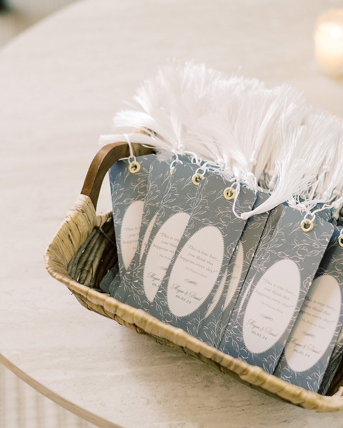 Custom Favors at Greencrest Manor