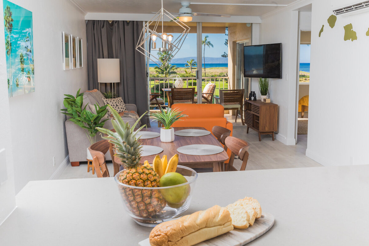 Maui Real Estate Photography - living room