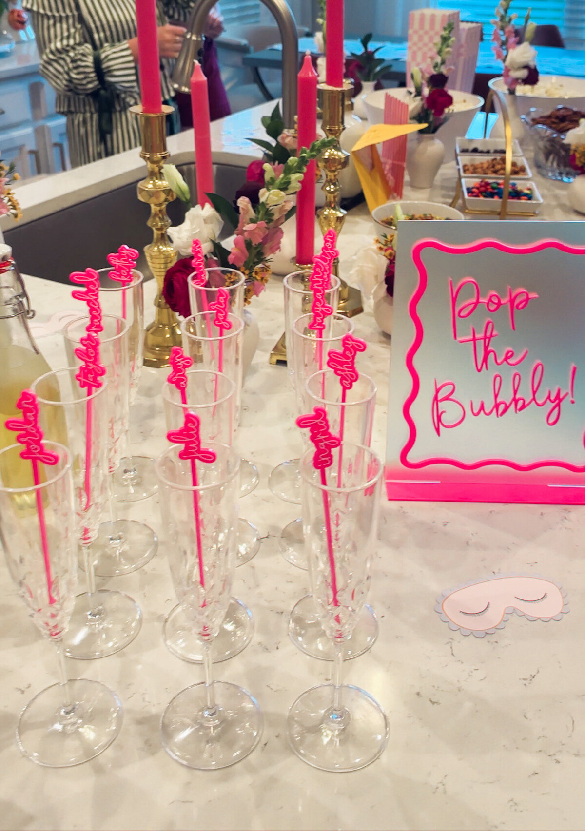 Custom Drink Stirs for Bachelorette Party
