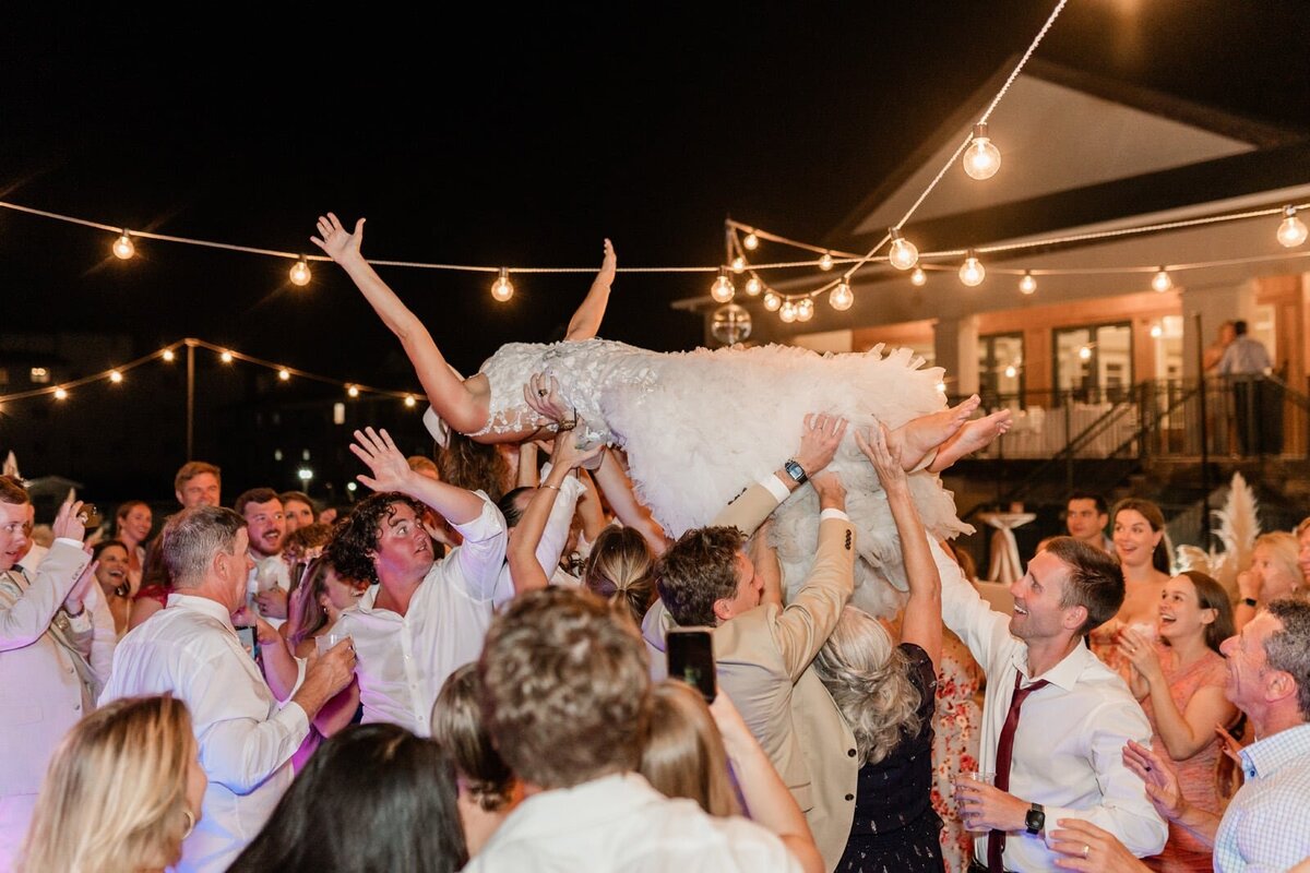 The Isles Beach Club Wedding | Blue Satin Bee 51