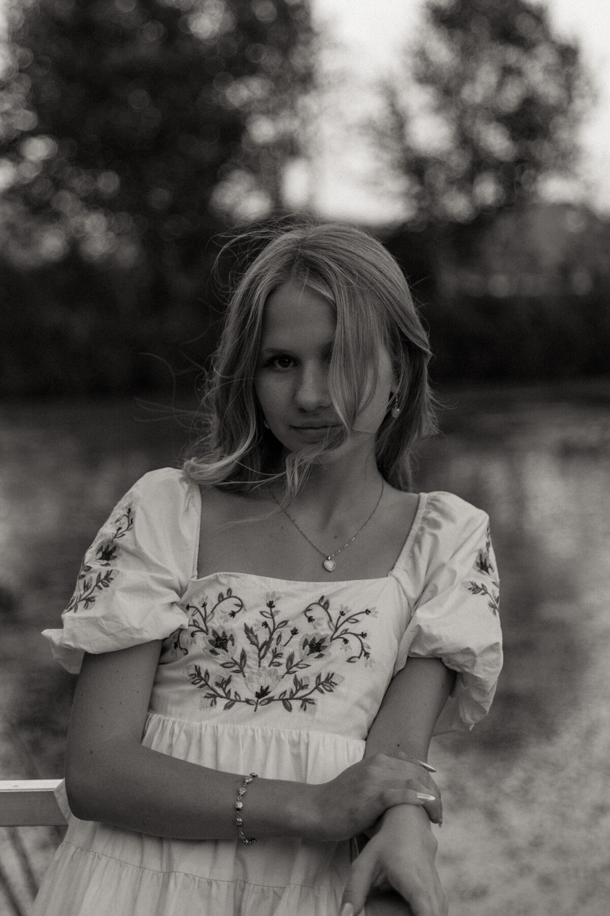 Serious Black and White Portraits in Trempealeau, Wisconsin 