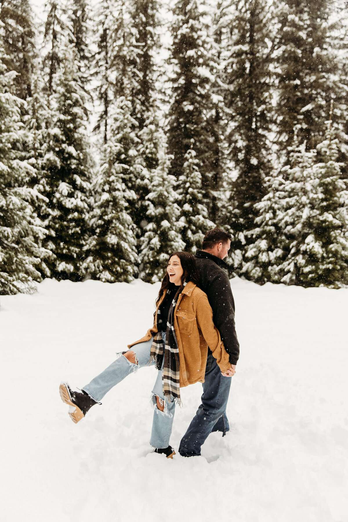 Snowy Engagement-7