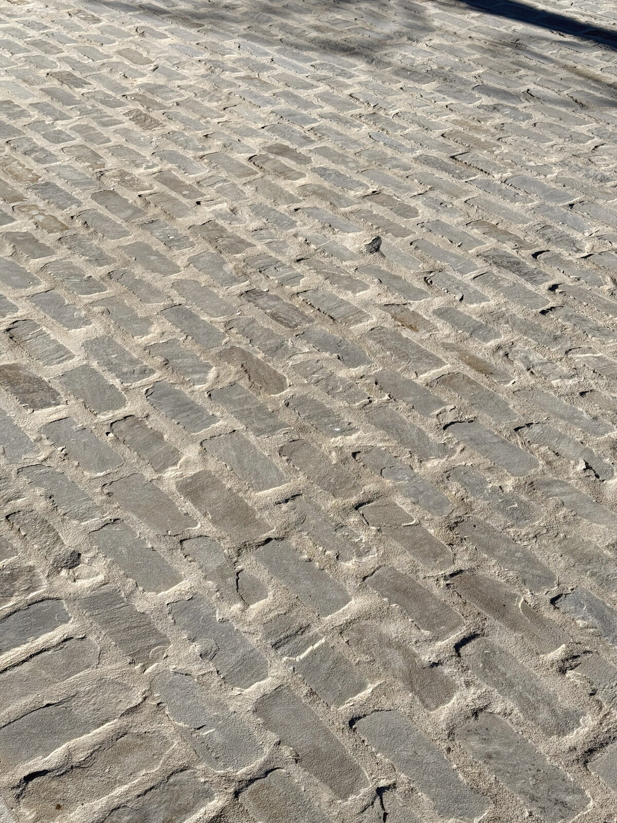 Cobblestone Driveway Apron in Franklin TN