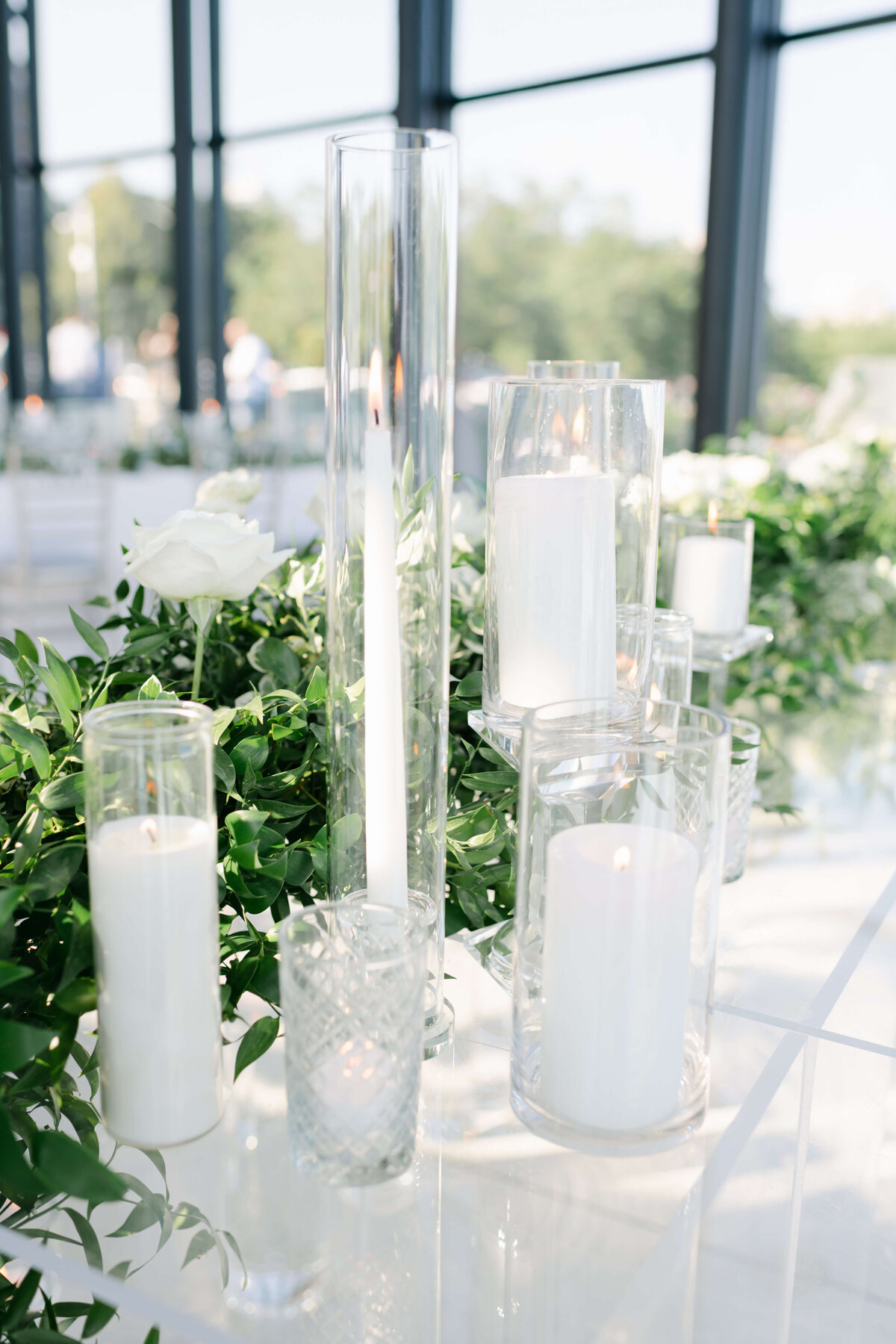 Clear Cylinder Candles