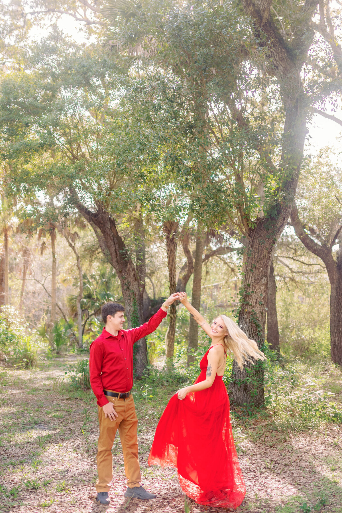 Justin & Cassidy-Engagement-Koreshan Historic Site-27