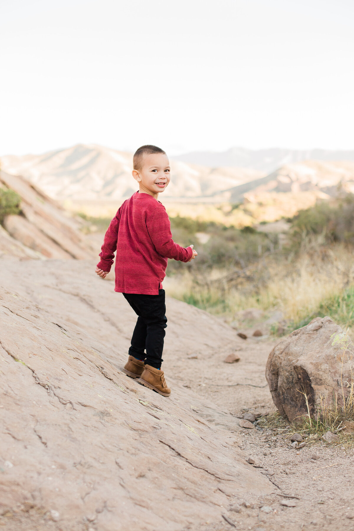 Family Session- Lopez- Portrait Photography at Vasquez Rocks, CA-16