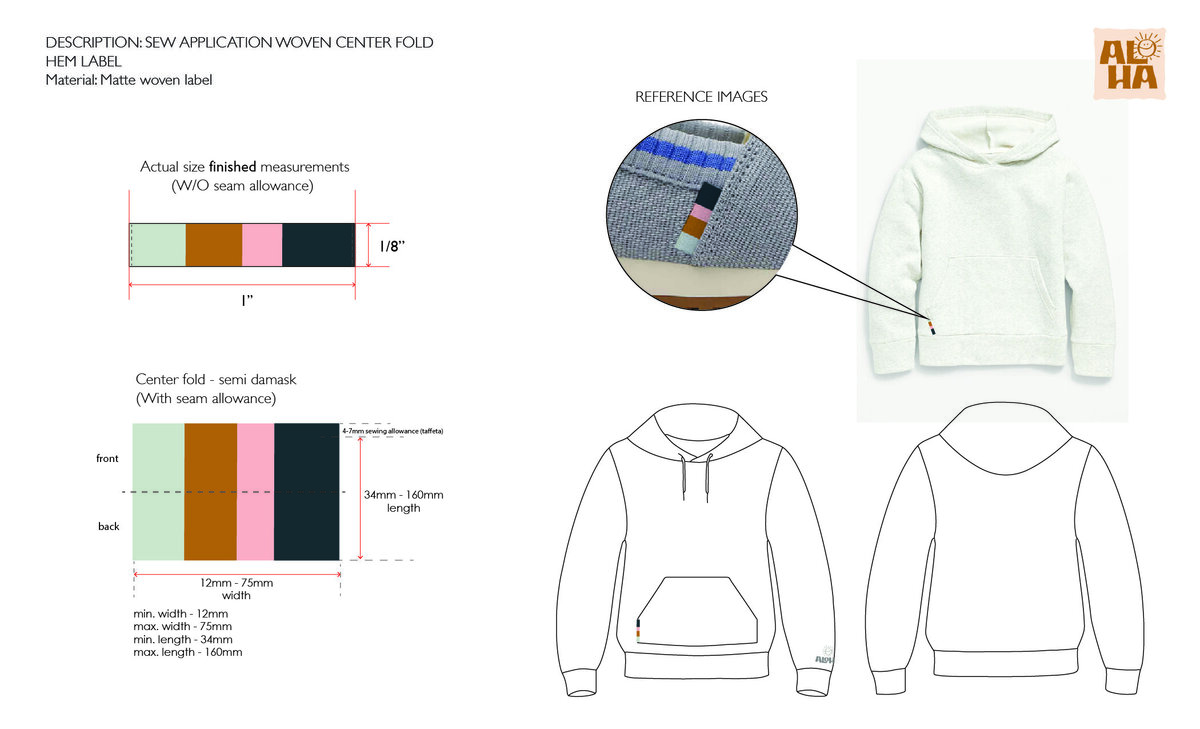 Aloha Sew on Label Specs-01