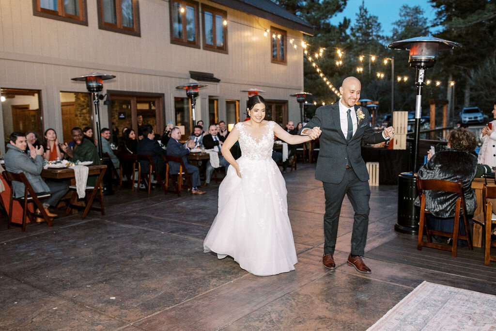 Sally and Pablo_grand entrance