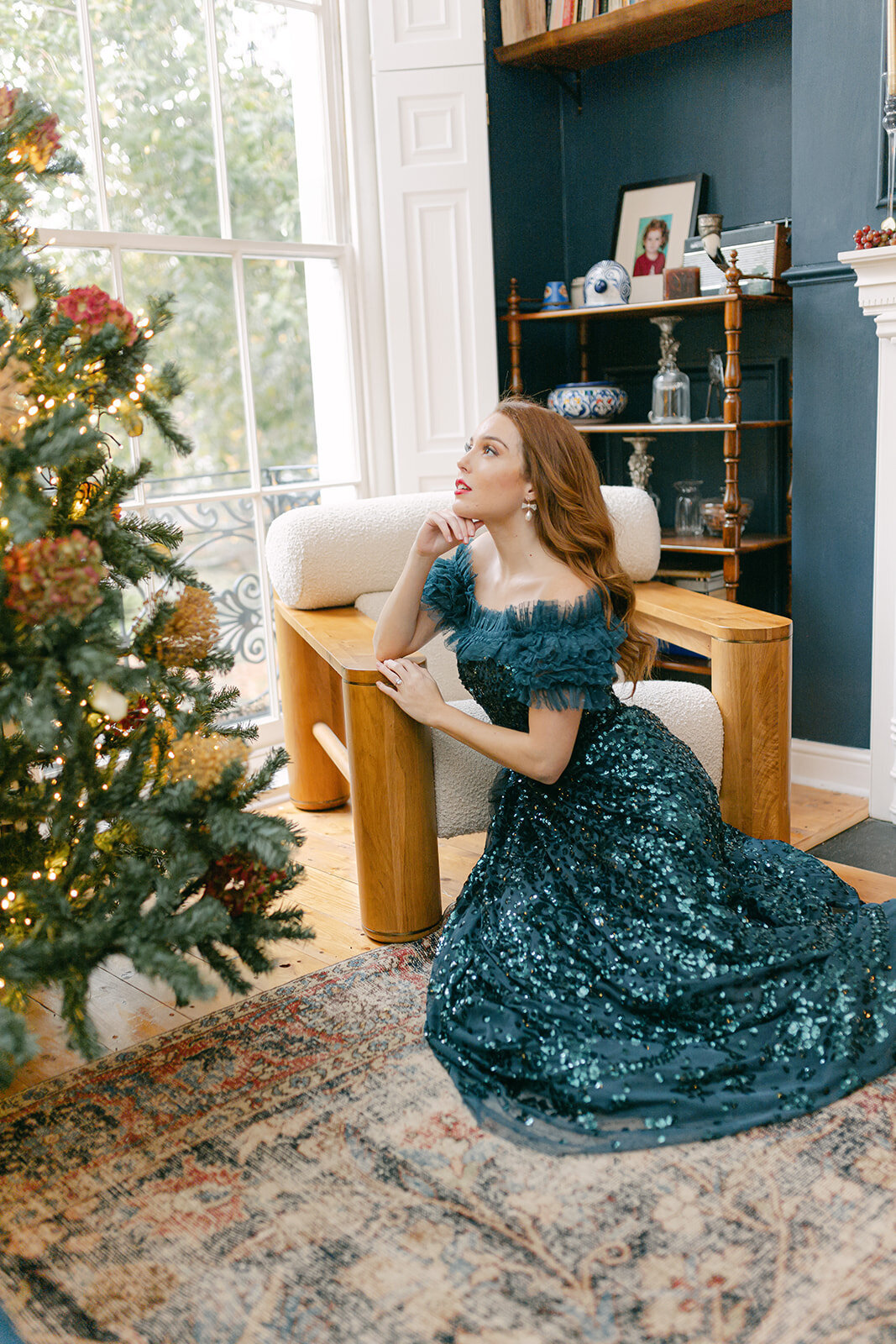 67 - Christmas Elopement Photo Shoot - Tall House On The Square -  Maila Enea Events  - Joana Senkute Photography - London