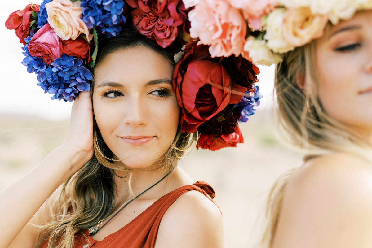 Floral Headpiece - Kristen Kay Photography - MyloFleur Florist-3362