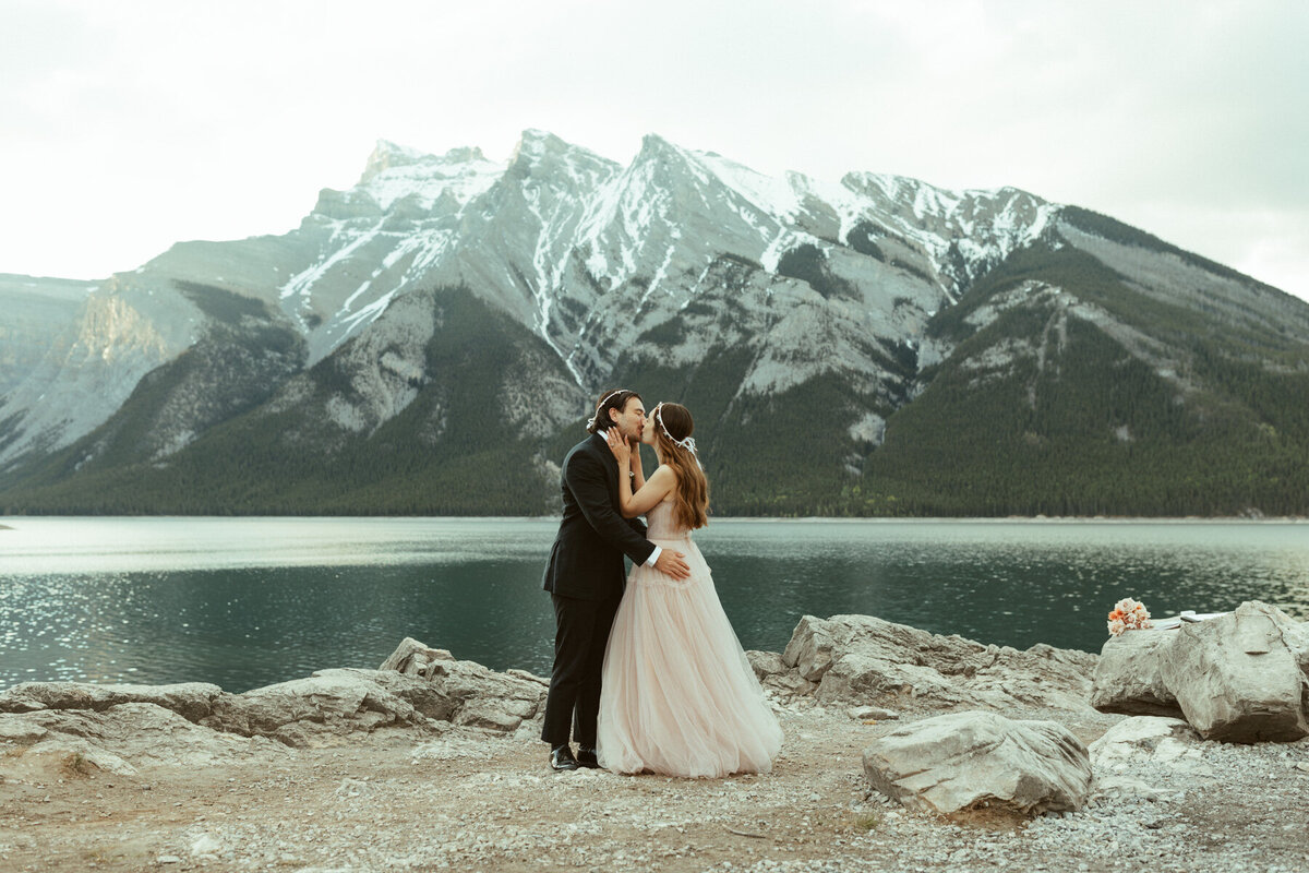 lake-minnewanka-banff-alberta-elopement| Ashley Seinen Photo-92