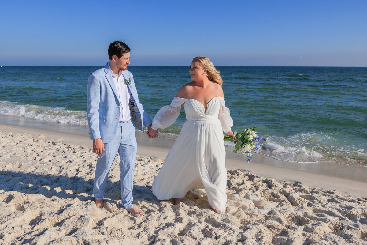 orange beach wedding