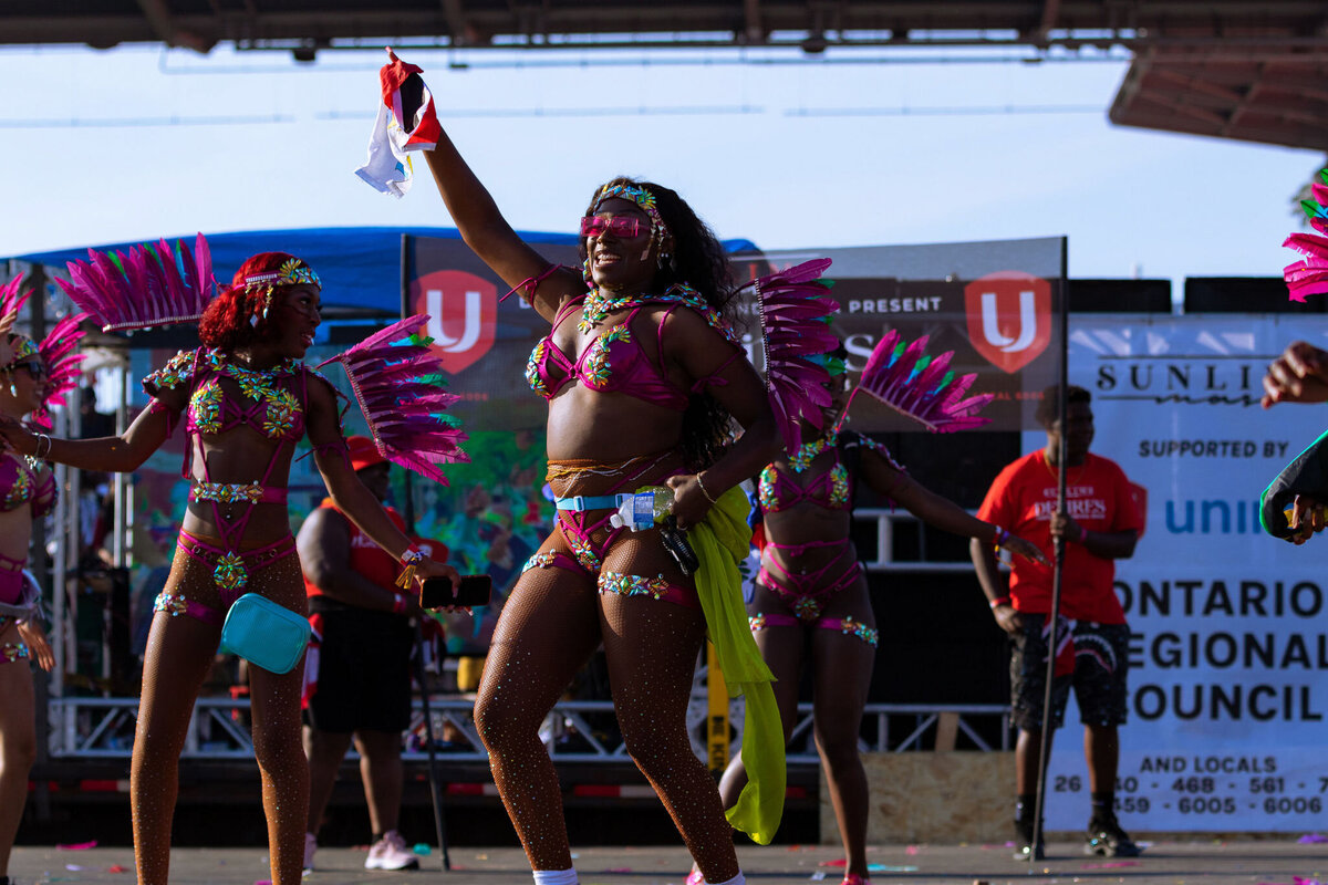 Photos of Masqueraders from Toronto Carnival 2023 - Sunlime Mas Band - Medium Band of The Year 2023-034