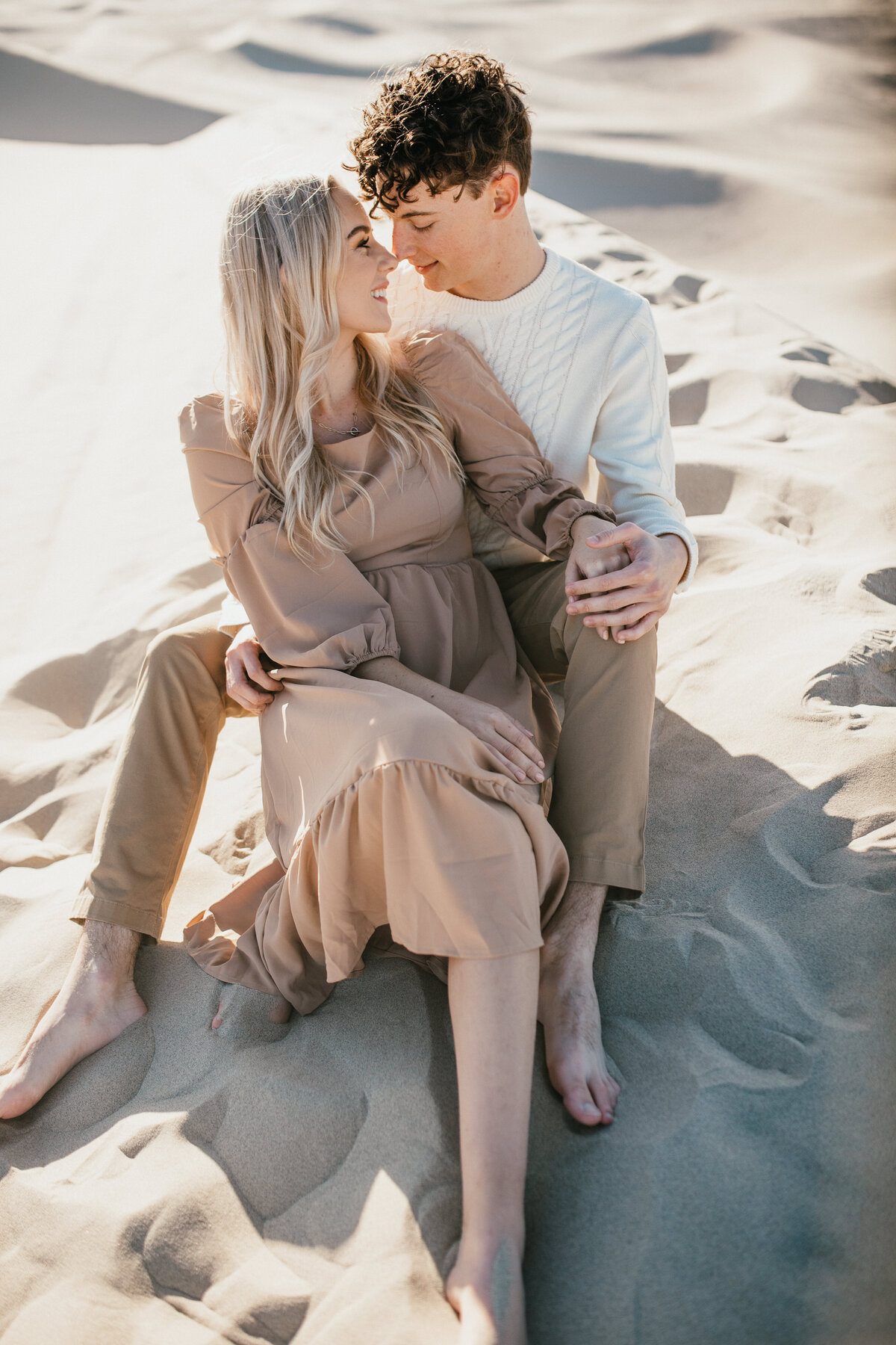 A Sand Dunes Engagement Photography Session - 3