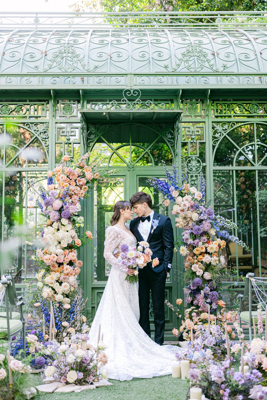 Lake Como, Italy Wedding at Villa del Balbianello in the summer fine art photography by  Chelsey Black Photography