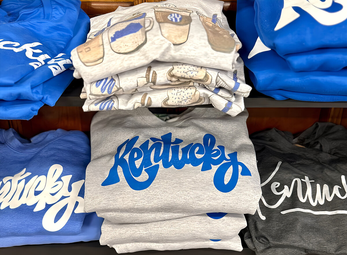 Kentucky tees and sweatshirts