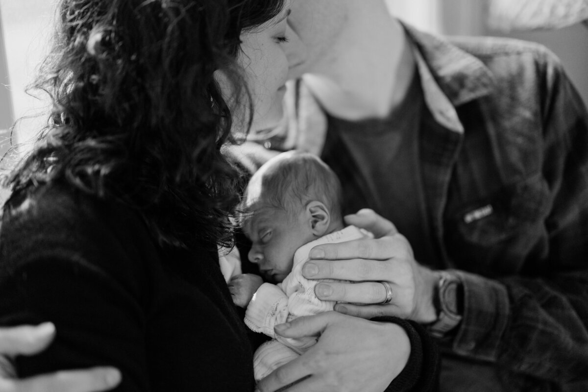 home newborn session