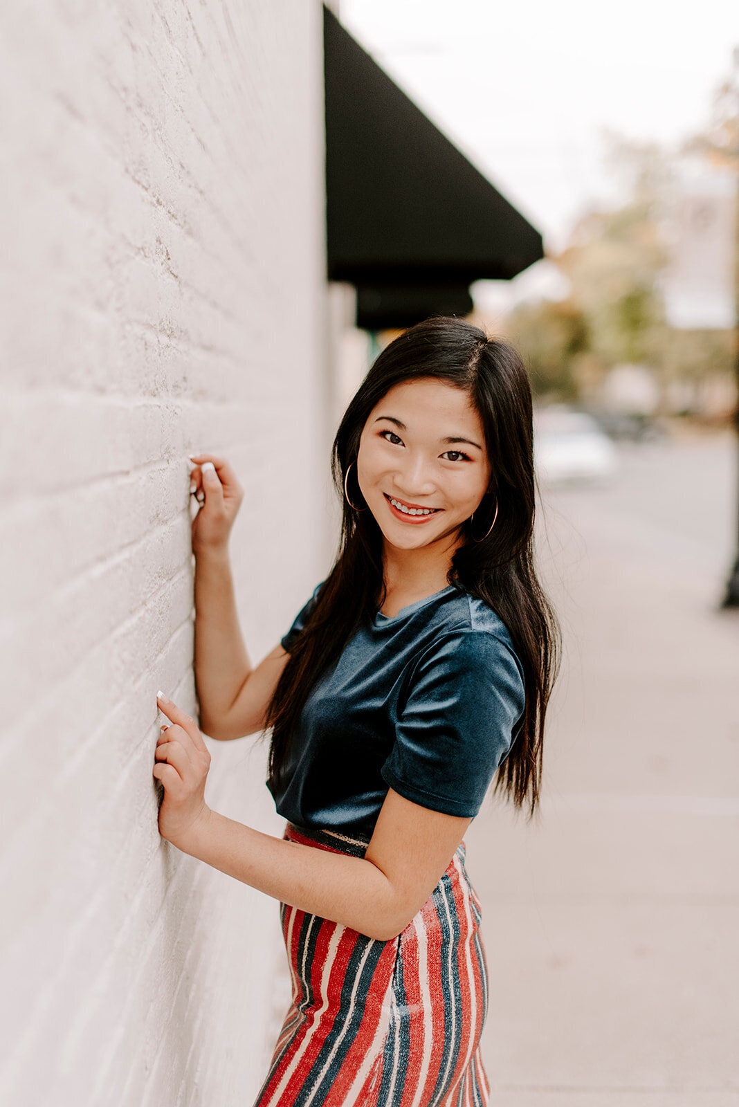 Mia Freeman Senior Photos - Potters Bridge & Downtown Noblesville - 10.10.20 _gabbyburkephotography-71