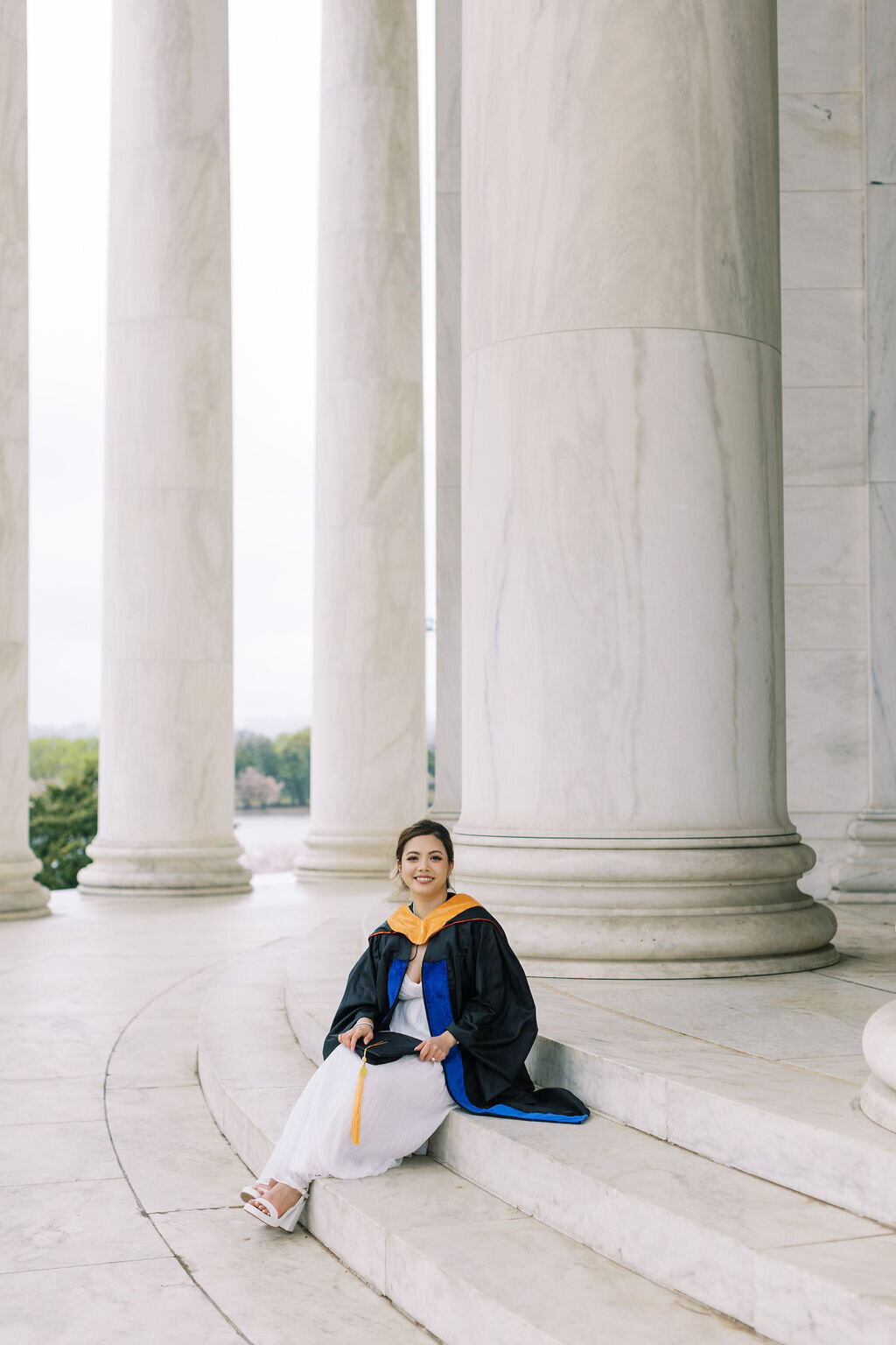 Thomas Jefferson Memorial, Library of Congress Engagement Photos | Adela Antal Photography