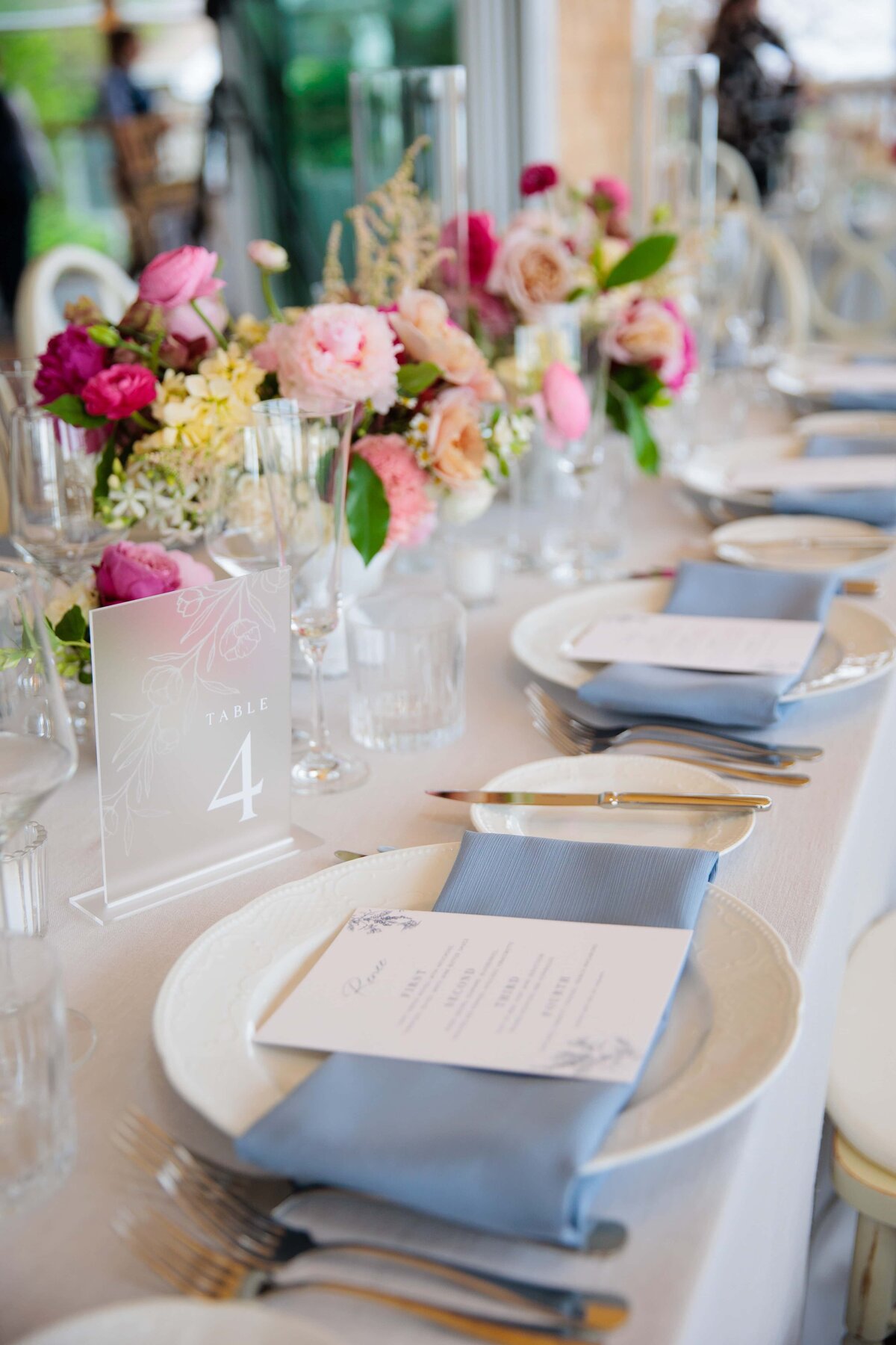 Cape Cod Wedding Reception Details - New England Wedding Planner